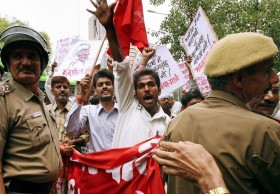 India protests