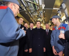 French Industry Minister Christian Estrosi 