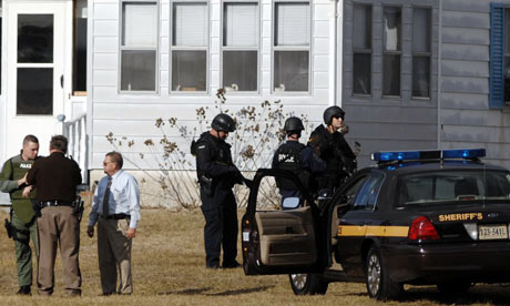 shooting virginia eight killed manhunt involving helicopters imaging gunman thermal police under than way today who