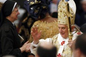 Pope seeks more freedom for Catholics in Turkey