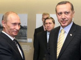Prime Minister Erdogan in Russia for gas talks 