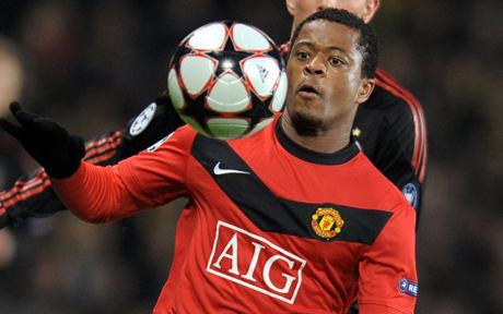 Evra had his eye's off the ball when his mistake led to the winner for Bayern - Image by: GETTY IMAGES