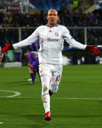 Robben Fiorentina - nationalturk