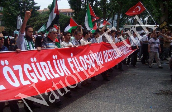 Angered protesters in Istanbul's Taksim Square