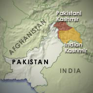 The area which has been disputed by India and Pakistan since