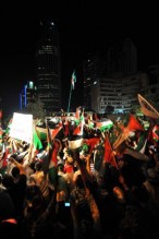 Protests of Israeli in Istanbul last until midnight