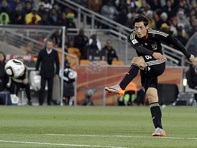 mesut shot germany