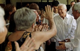 Former US President Jimmy Carter met Cuban President Raul Castro item-thumbnail