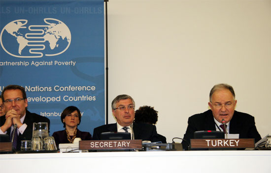 UN conference on least developed countries in Istanbul