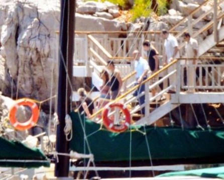 Ronaldo & Irina At Kempinski Bay Hotel Bodrum