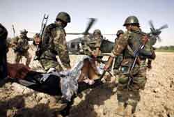 Afghanistan War : Casualties rose to 379