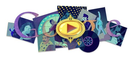 Latest Google Doodle tribute to legendary Freddie Mercury