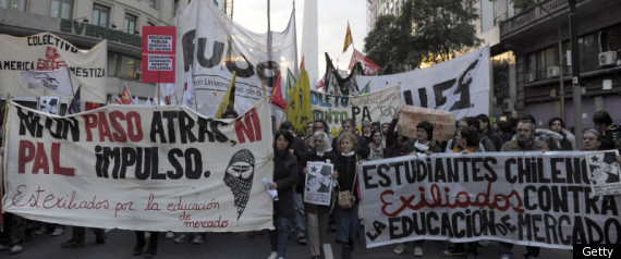 chile-student-protests-nationalturk-0058 Chile Protests to continue with march from students