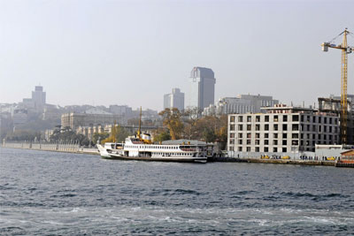 Another stab into Istanbul's silhouette on Bosphorus