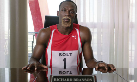 Usain-Bolt-Richard-Branson-ad-nationalturk-0067 Usain Bolt in his fake beard impersonating Sir Richard Branson