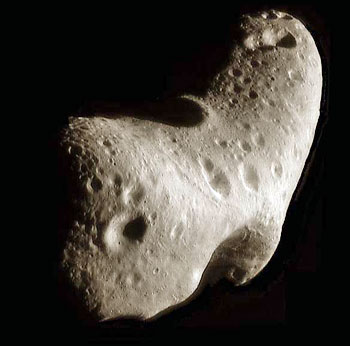 Asteroid Eros , Love from afar ?