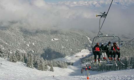 Bansko has invested heavily in lift infrastructure and has some varied, if limited terrain. Kempinski Hotel Grand Arena Bansko offers skiers everything