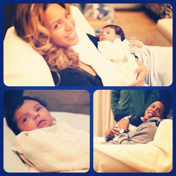 Happy Family carter, Beyonce, Jay-Z and Blue Ivy Carter