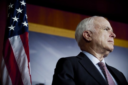 John McCain : Let's strike Syria the US way without UN mandate John McCain : Let's strike Syria the US way without UN mandate