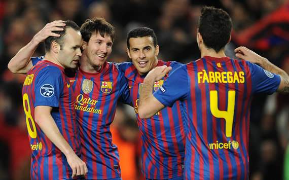 Barcelona has abused Leverkusen with 5 Messi goals