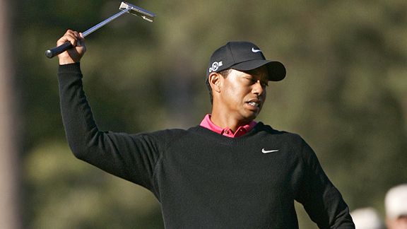 Tiger Curse curses after missed shot : Border-line gentle golf community in shock !