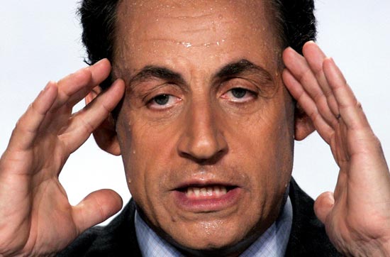 Getting sweaty France Elections 2012 Sarkozy knocked out