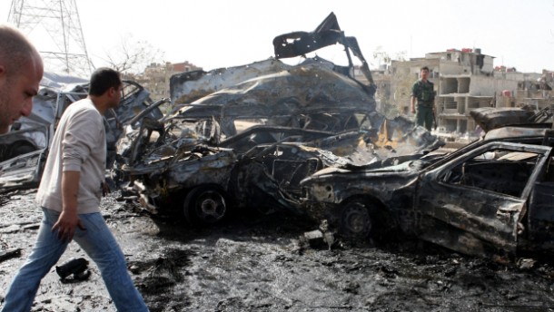Syrian state and opposition blame each other for Damascus explosions Syrian state and opposition blame each other for Damascus explosions