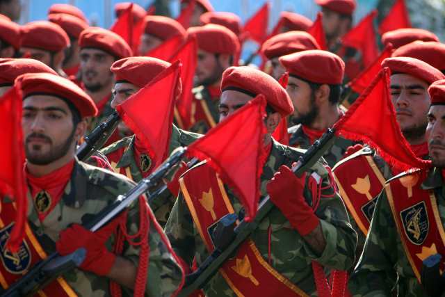 Iranian Troops march some place Iranian Troops march some place