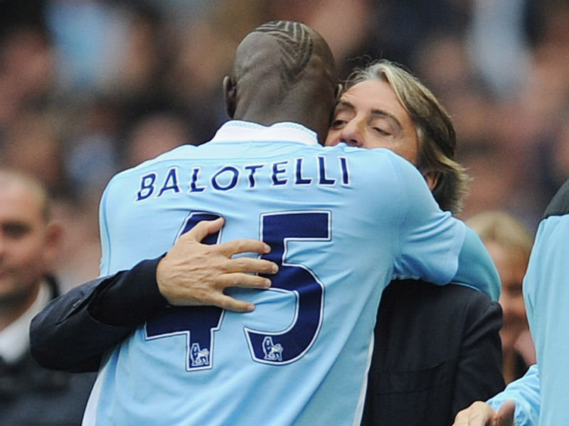 Mario Balotelli outshone Wayne Rooney, claims City coach Mancini Mario Balotelli outshone Wayne Rooney, claims City coach Mancini