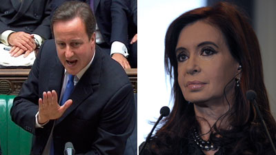 David Cameron confronts Cristina Fernandez de Kirchner over Falkland Islands David Cameron confronts Cristina Fernandez de Kirchner over Falkland Islands