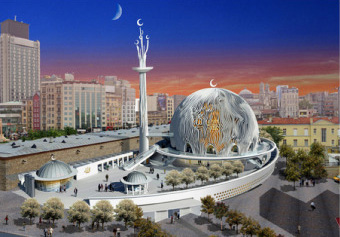 Projected Taksim Mosque and its 'beautiful' design