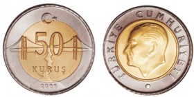 Turkey's first coin without Atatürk 's visage on it put in use Turkey's first coin without Atatürk 's visage on it put in use