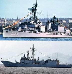 Asbestos-ridden navy warships in Turkish Navy
