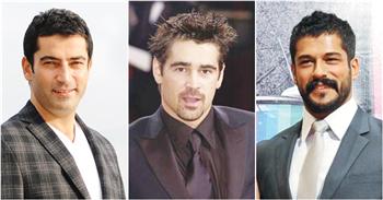 Kenan İmirzalıoğlu (L) and Burak Özçivit (R) are to act alongside Colin Farrell.