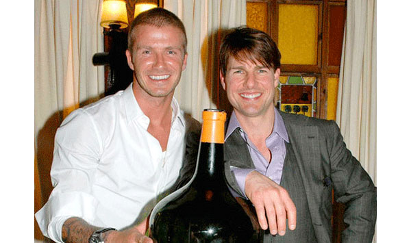 Tom Cruise David Beckham.. They bend it like Beckham ? Tom Cruise David Beckham.. They bend it like Beckham ?