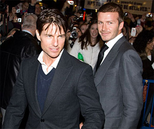 Beckham  Cruise on Tom Cruise David Beckham Caught In The Act   Shocking Claim Why Cruise
