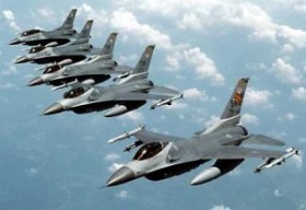 Turkey military scrambles F-16 fighter jets to Syrian approaching border