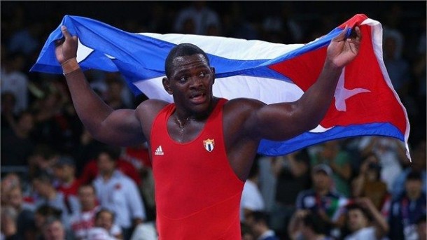 Cuban Wrestler Mijain Lopez defeats Turk and Estonian rivals to reach gold at London Olympics