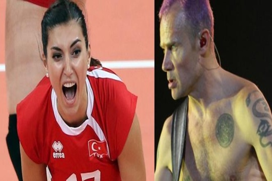 Love on the first sight, RHCP's Flea has a crush on Neslihan Darnel, the Turkish star athlete