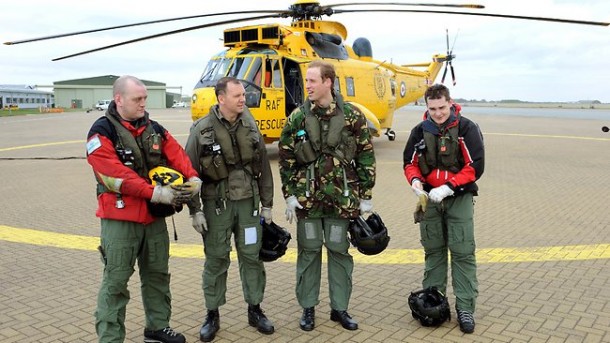 Prince William Rescue Mission : Prince William saves 16-year-old drowning schoolgirl from sea