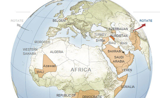 New world order according to New York Times : Kurdistan on maps !