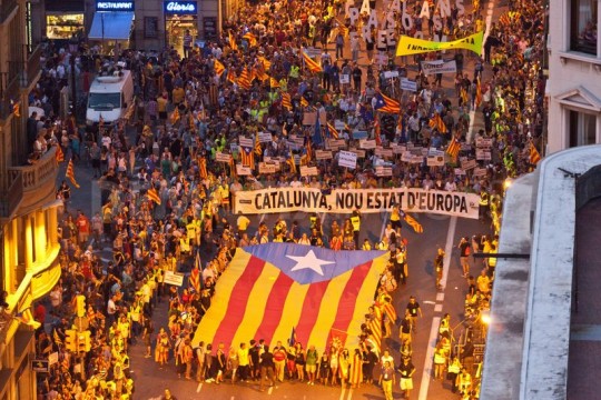 Catalonia is not Spain, so say they all in Barcelona, the (unofficial) national team of Catalonia