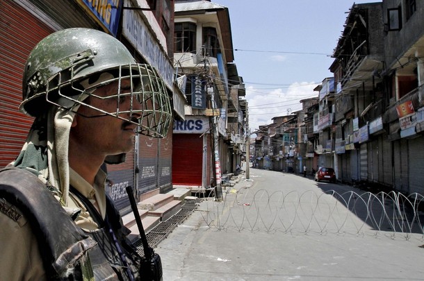 Undeclared curfew-like restrictions were imposed in parts of Indian administered Kashmir, Friday. (File Pic) Undeclared curfew-like restrictions were imposed in parts of Indian administered Kashmir, Friday. (File Pic)