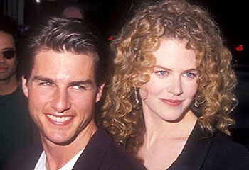 Nicole Kidman and Tom Cruise cute and sexy couple from 90's