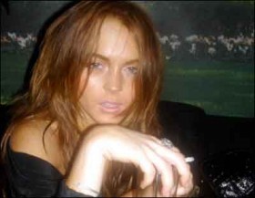 Lindsay Lohan wasted