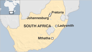 Military plane crashes in Eastern part of Republic of South Africa Military plane crashes in Eastern part of Republic of South Africa