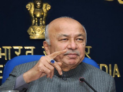 Indian Home Minister Sushil Kumar Shinde: File Pic