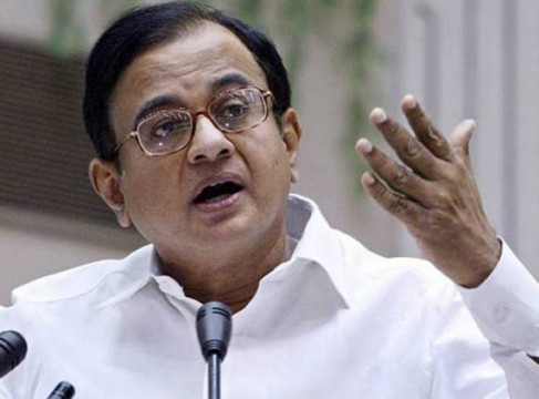 Indian Finance Minister P Chidambaram. File Pic