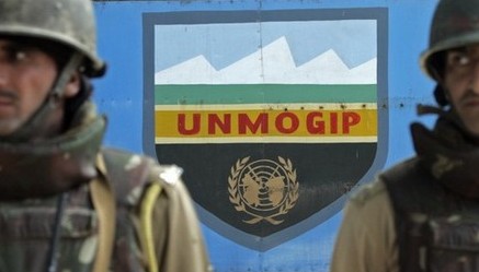 UN military observer group in India and Pakistan (UNMOGIP) office in Srinagar, Indian Kashmir. File Pic