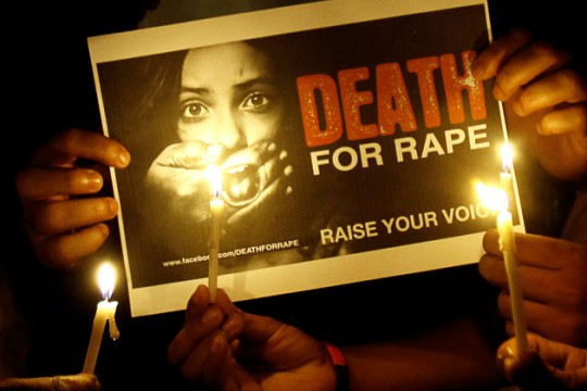 Protestors in India demand capital punishment to rapists: File pic